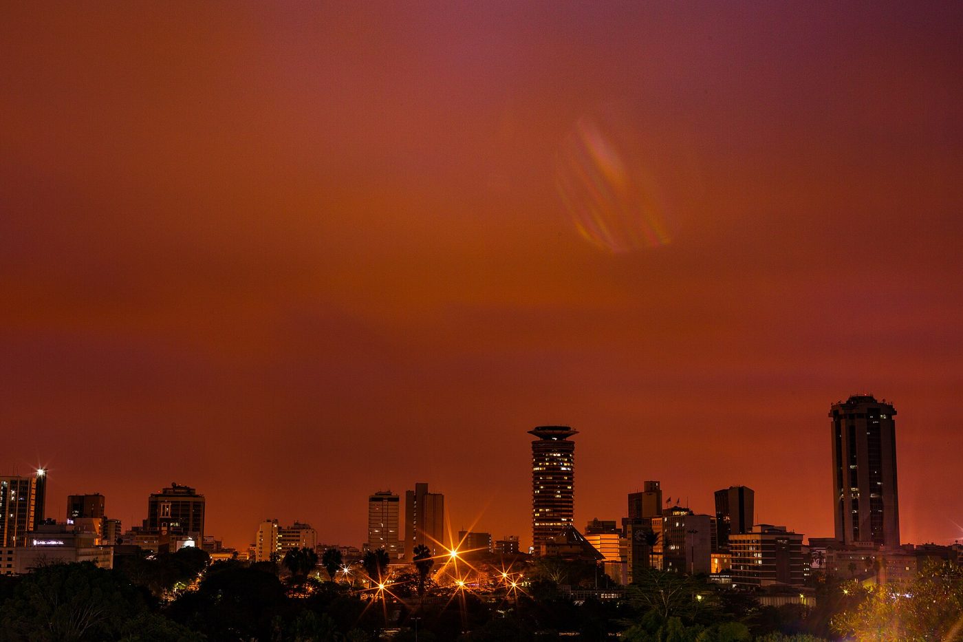 Nairobi at dusk
